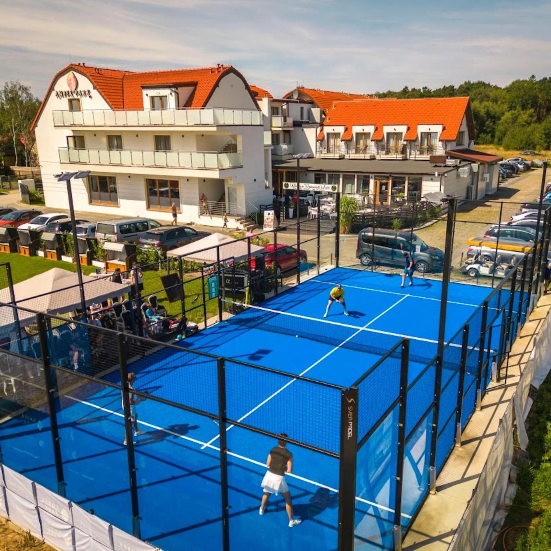 Olivina Park Spa - Domki Z Dostepem Do Krytego Basenu, Saun, Wyzywienia I Atrakcji Dla Dzieci Niechorze Kültér fotó