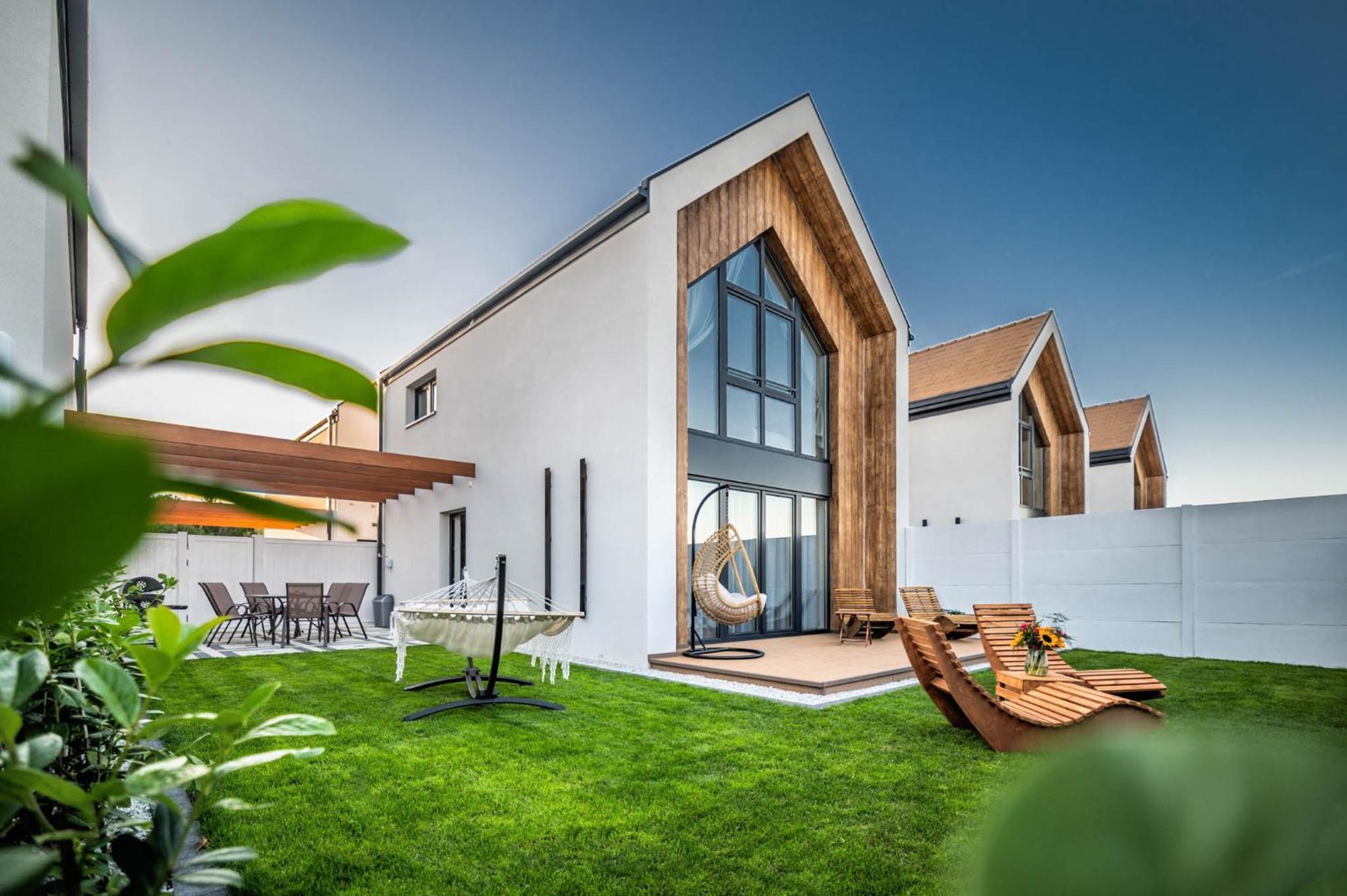 Olivina Park Spa - Domki Z Dostepem Do Krytego Basenu, Saun, Wyzywienia I Atrakcji Dla Dzieci Niechorze Kültér fotó